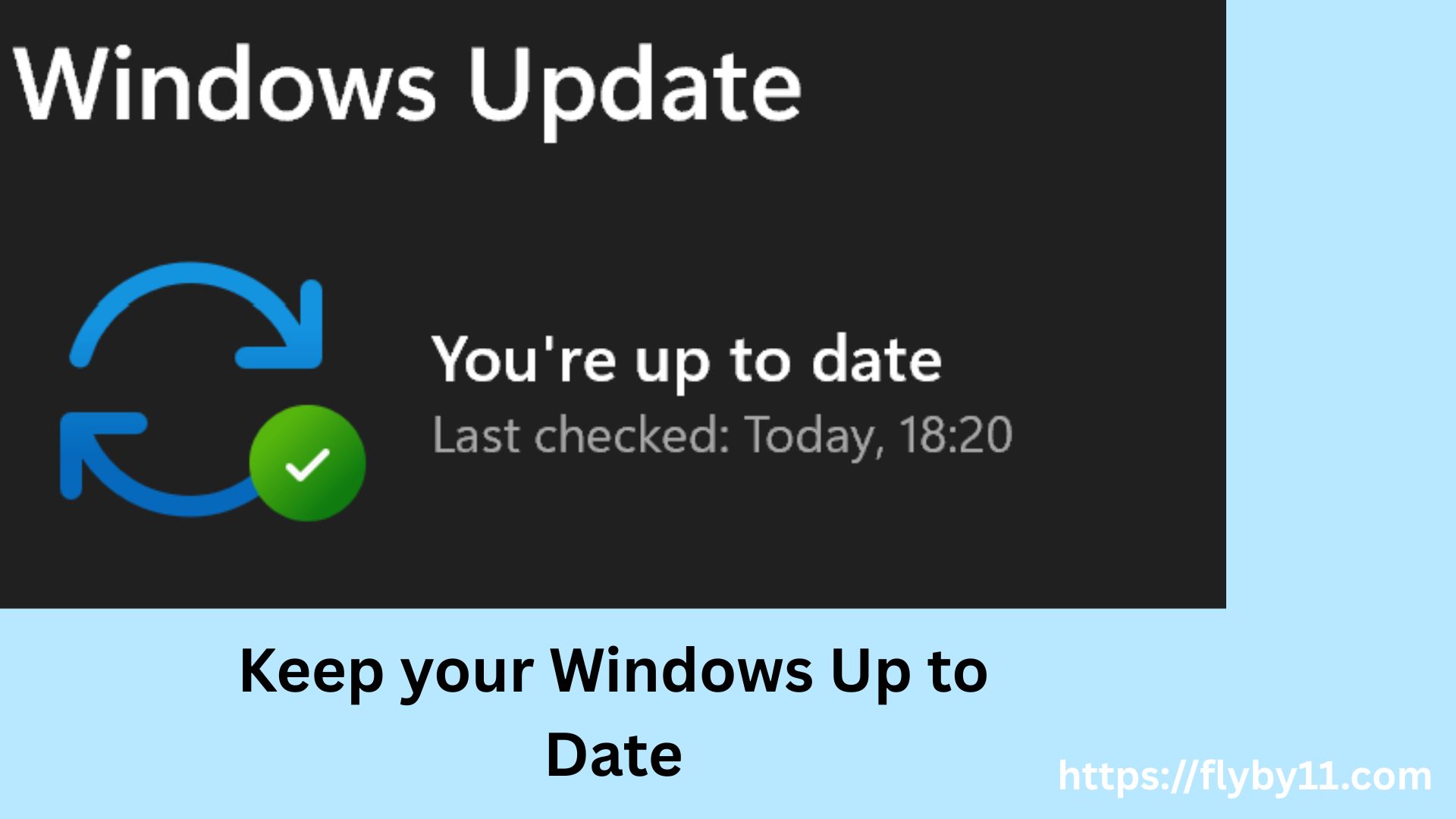 Windows Update to latest version